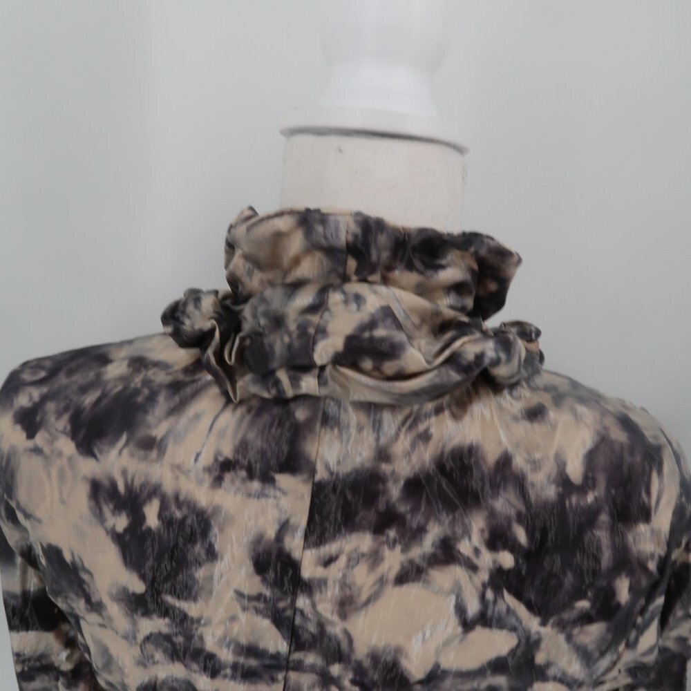 Jerry T Tie Dye Style Ruffled Jacket Size Small - Picture 7 of 9